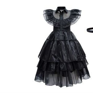 Elegant Black Kids Formal Dress